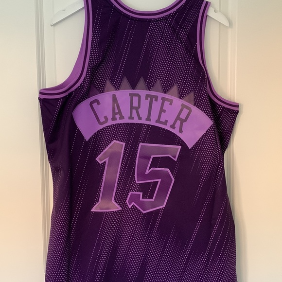 Mitchell & Ness Other - Rare Vince Carter Raptors HWC Mitchell & Ness Swingman Monochrome Purple Jersey